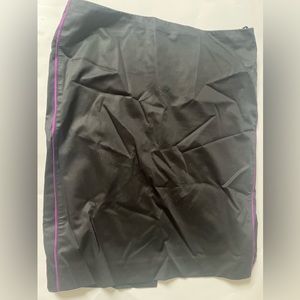 Gucci, vintage skirt, colored ribbing on sides, size 42